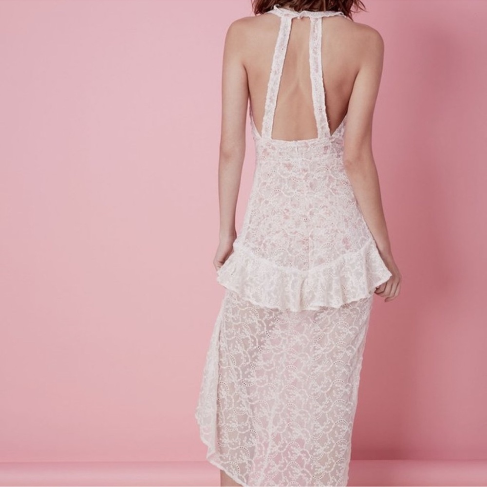 For Love & Lemons
Sweet Disposition Dress Ivory Floral NWT Large - Picture 3 of 16